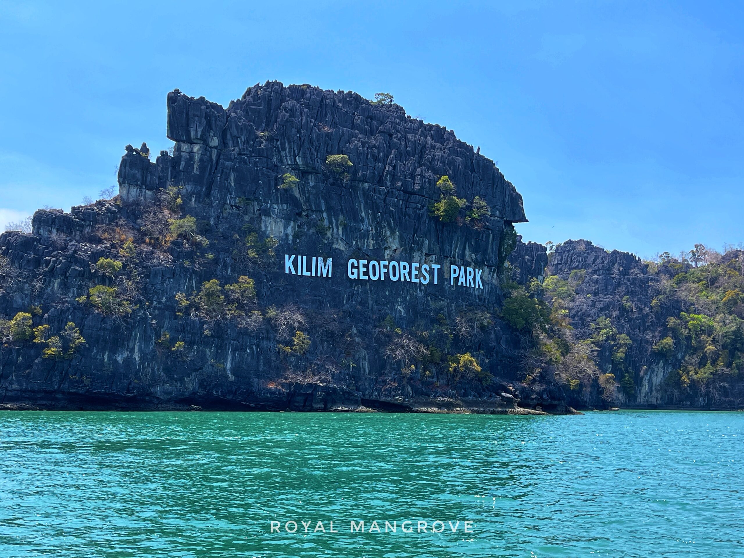 Kilim Geoforest Park Sign
